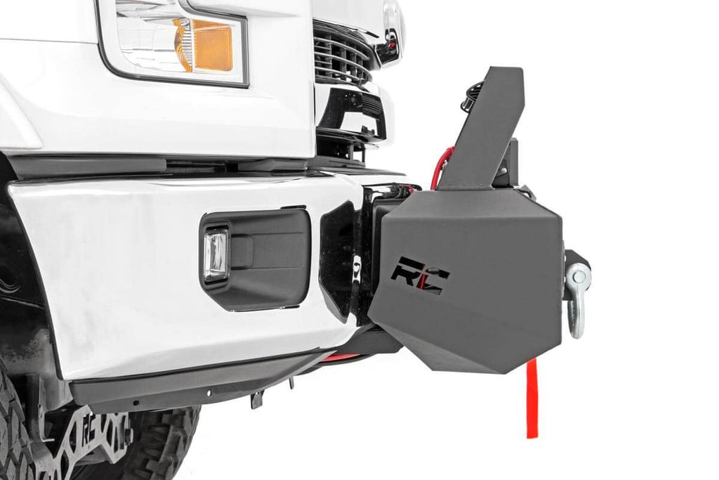 Rough Country Winch Mounting Kits EXO Winch Mount System 09-20 Ford F-150 Rough Country - 10762