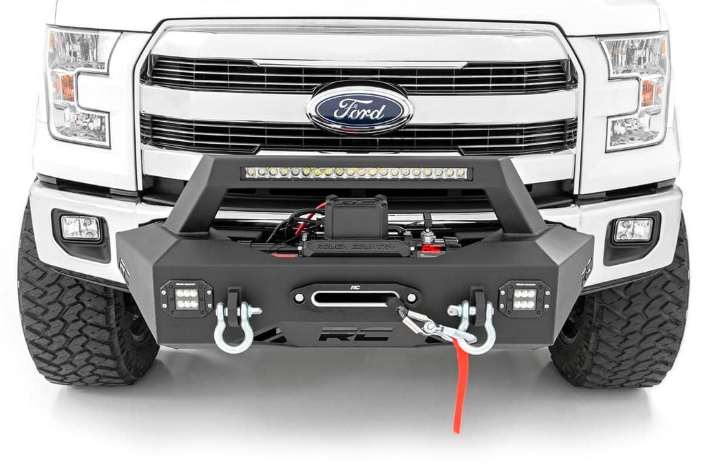 Rough Country Winch Mounting Kits EXO Winch Mount System 09-20 Ford F-150 Rough Country - 10762