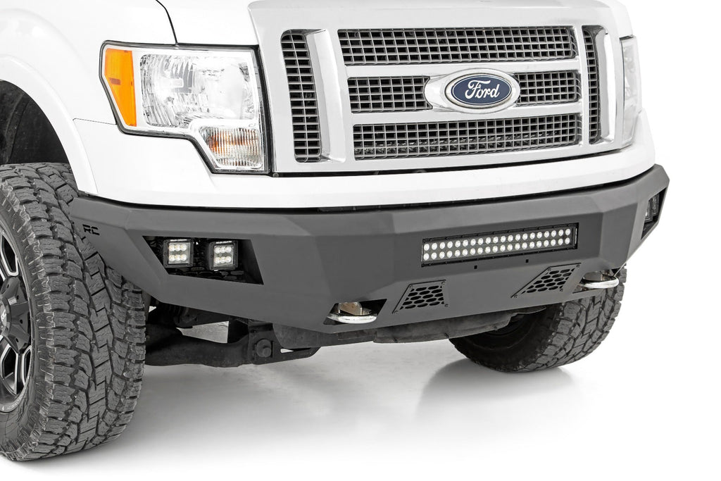 Rough Country Front Bumpers Ford Heavy-Duty Front LED Bumper For 09-14 F-150 Rough Country - 10767