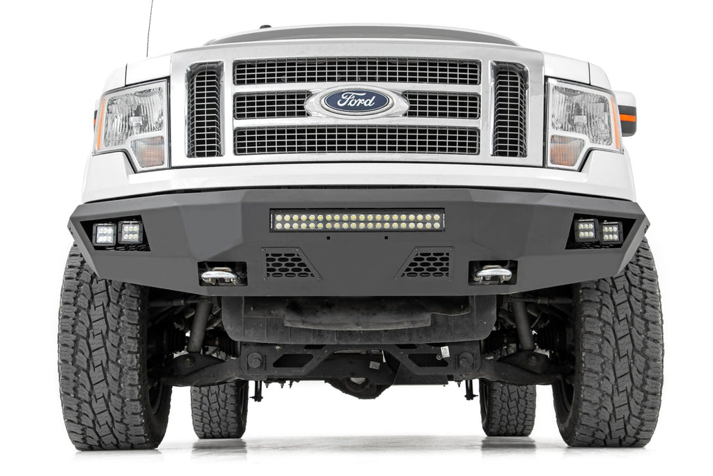 Rough Country Front Bumpers Ford Heavy-Duty Front LED Bumper For 09-14 F-150 Rough Country - 10767