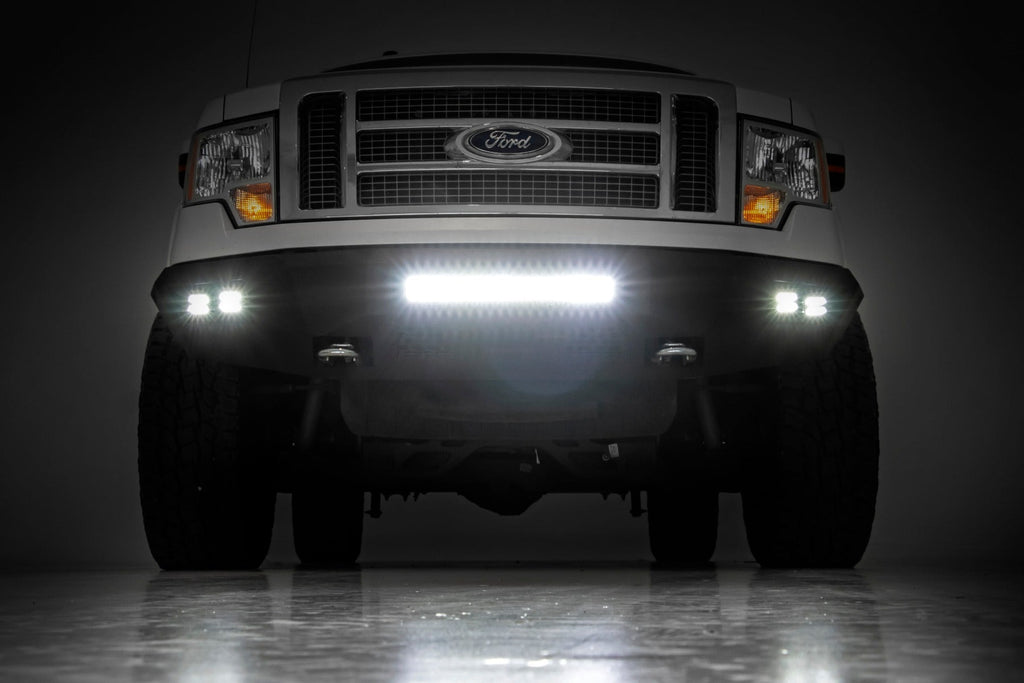Rough Country Front Bumpers Ford Heavy-Duty Front LED Bumper For 09-14 F-150 Rough Country - 10767