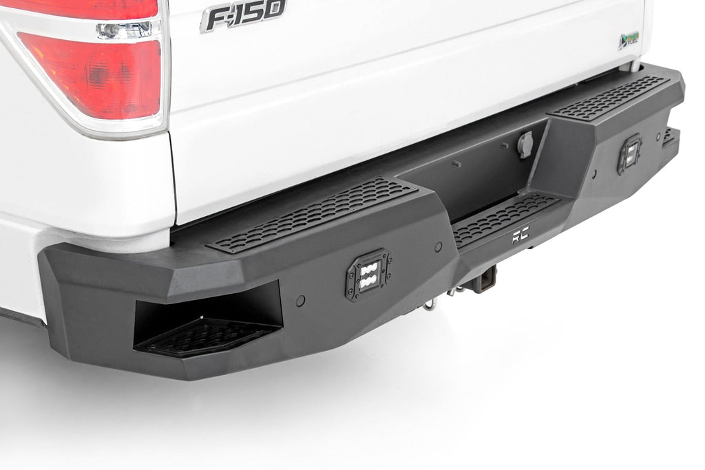 Rough Country Rear Bumpers Ford Heavy-Duty Rear LED Bumper For 09-14 F-150 Rough Country - 10768