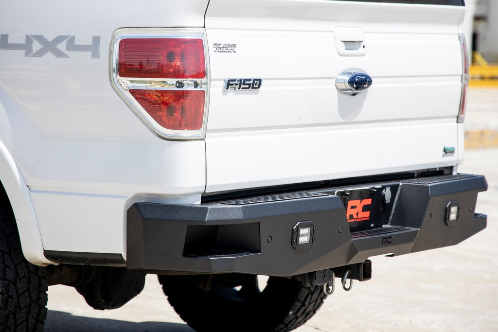 Rough Country Rear Bumpers Ford Heavy-Duty Rear LED Bumper For 09-14 F-150 Rough Country - 10768