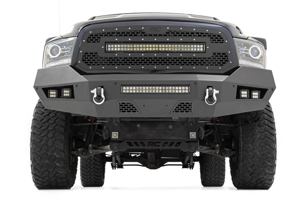 Rough Country Front Bumpers RAM Heavy-Duty Front LED Bumper 13-18 1500 Rough Country - 10774