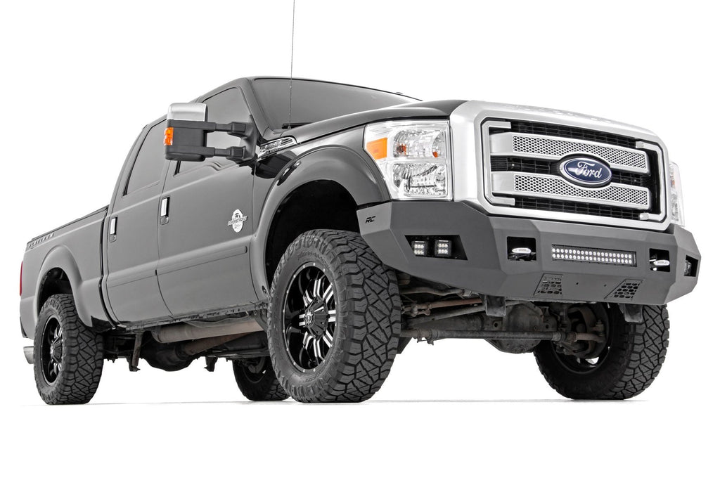 Rough Country Front Bumpers Ford Heavy-Duty Front LED Bumper 11-16 F-250/F-350 Rough Country - 10783