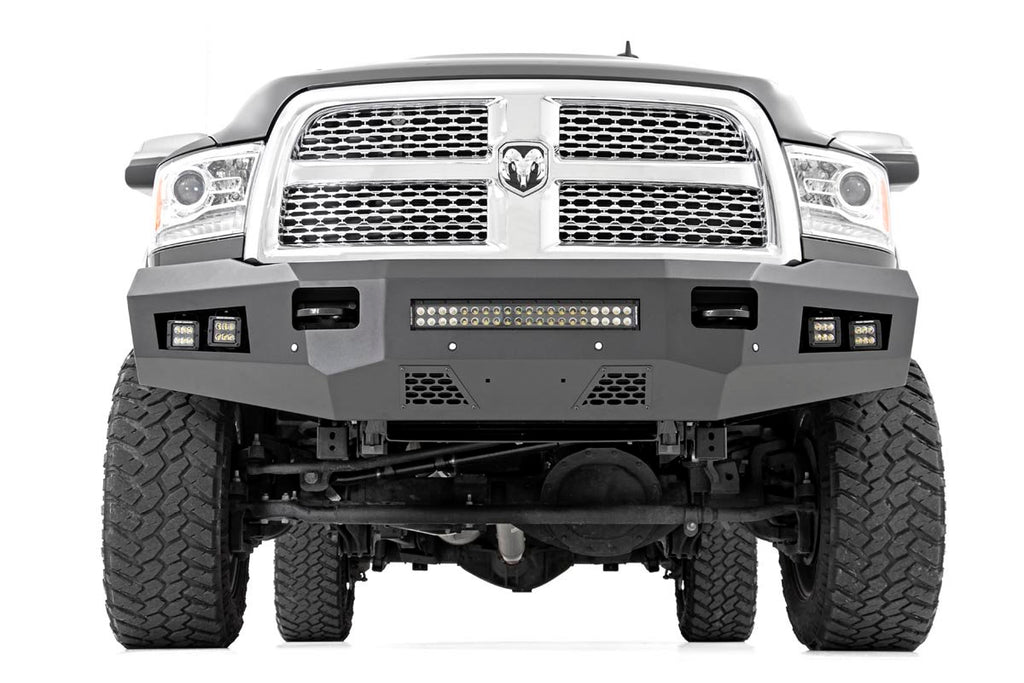 Rough Country Front Bumpers RAM Heavy-Duty Front LED Bumper 10-18 2500/3500 Rough Country - 10785
