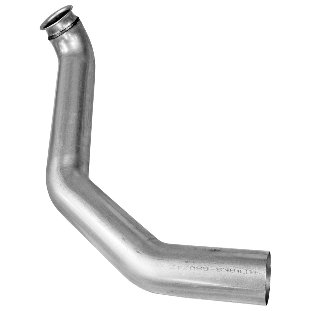 Flowmaster Turbocharger Down Pipe Turbo Down Pipe; 4 in.; No Muffler; Aluminized Steel; - 1078
