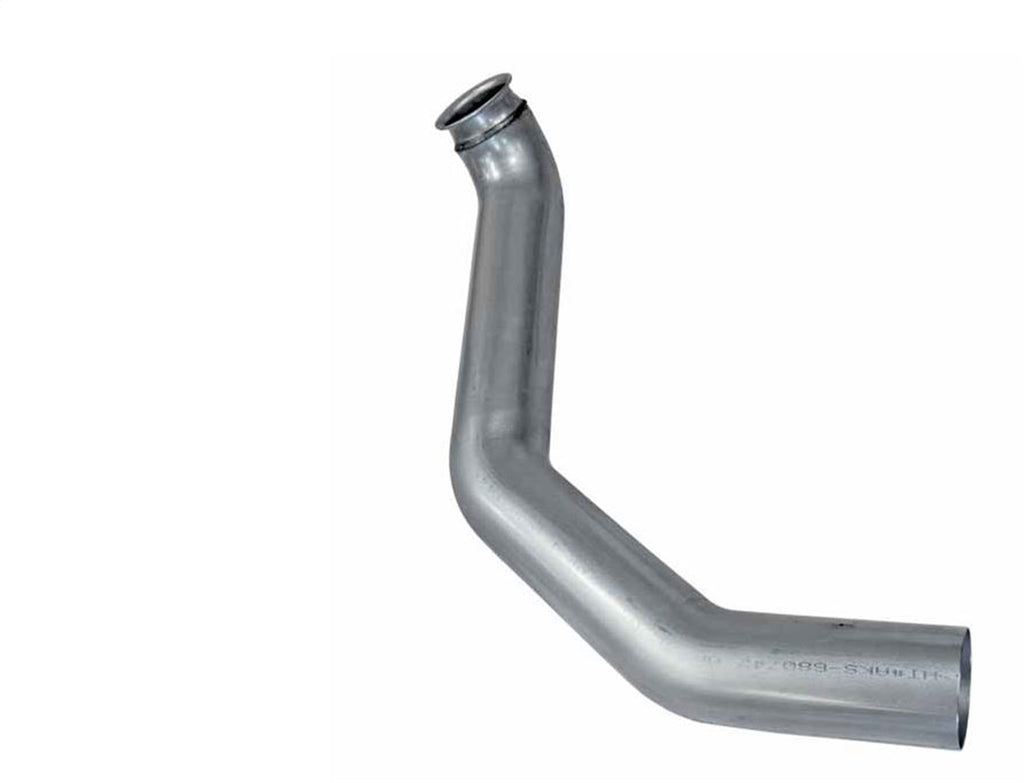 Flowmaster Turbocharger Down Pipe Turbo Down Pipe; 4 in.; No Muffler; Aluminized Steel; - 1078