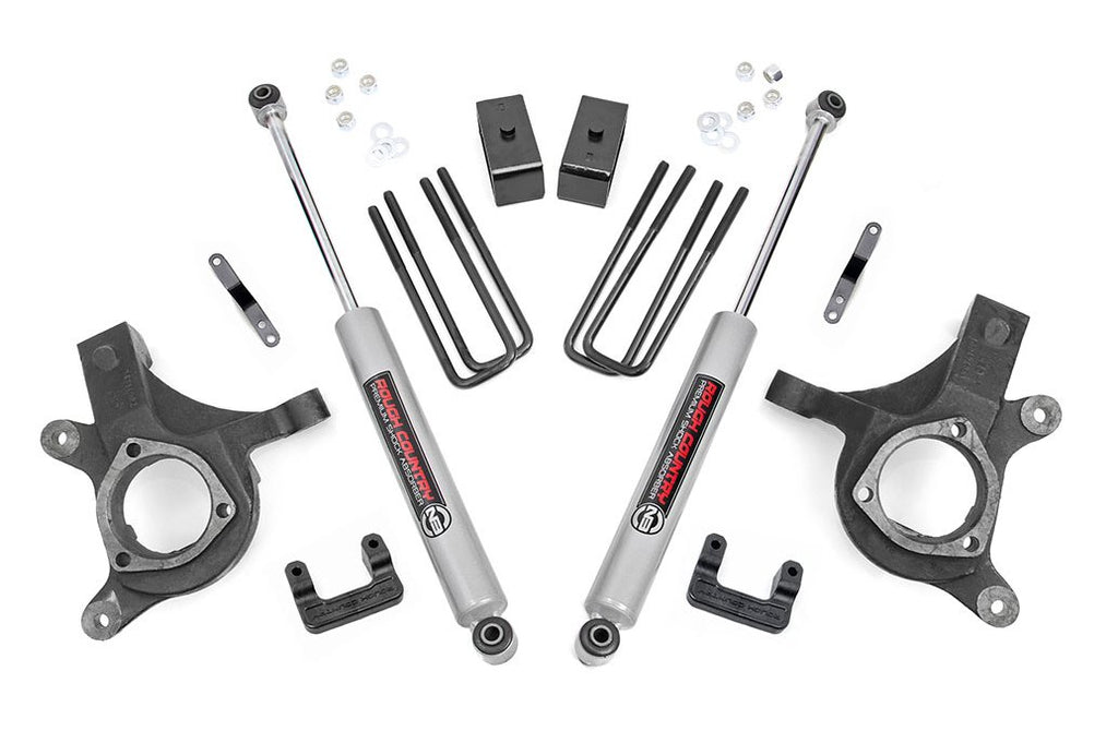 Rough Country Lift Kits 5.0 Inch GM Suspension Lift Kit (07-13 1500 PU 2WD) Rough Country - 10830