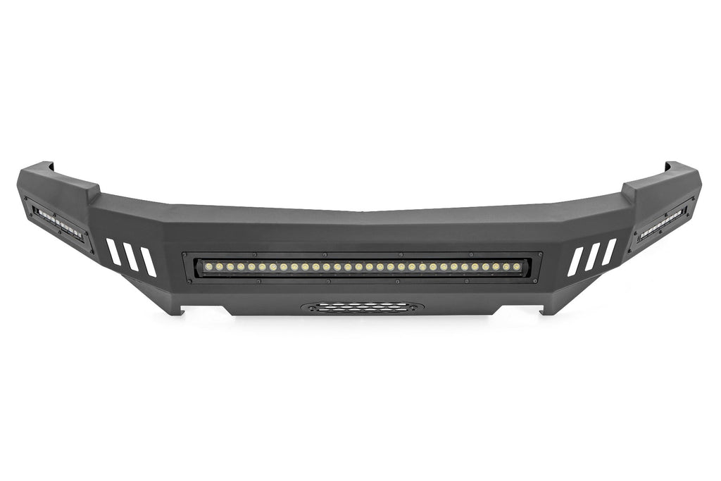 Rough Country Front Bumpers DIY Front Prerunner Bumper Black LEDs 07-13 Chevrolet Silverado 1500 2WD/4WD Rough Country - 10911