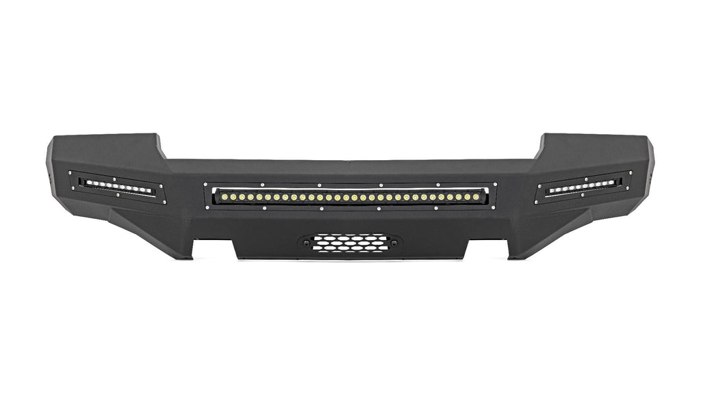Rough Country Front Bumpers 07-13 GMC Sierra 1500 Front High Clearance Bumper Kit w/LEDs Rough Country - 10913
