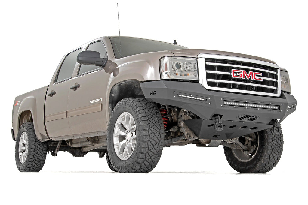 Rough Country Front Bumpers 07-13 GMC Sierra 1500 Front High Clearance Bumper Kit w/LEDs Rough Country - 10913