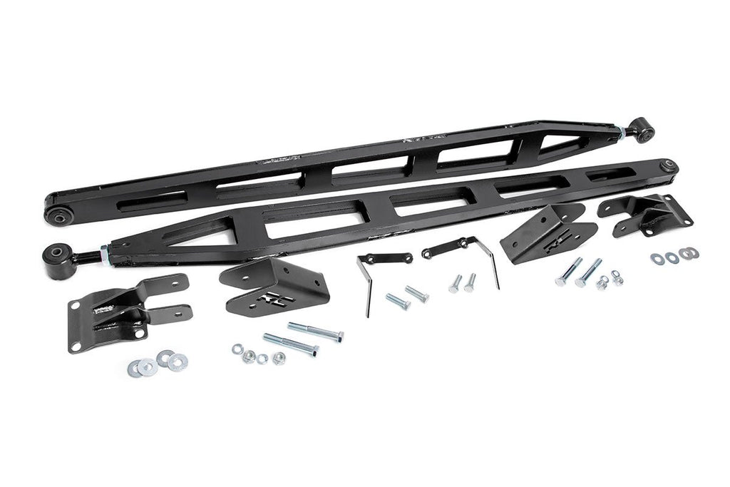 Rough Country Suspension Traction Bar Traction Bar Kit 11-19 Silverado/Sierra 2500/3500HD 4WD Rough Country - 11001