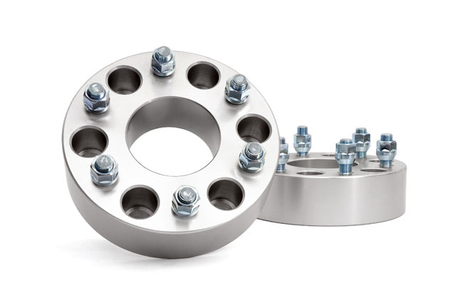 Rough Country Wheel Spacer 2 Inch GM Wheel Spacers Pair Aluminum Rough Country - 1101