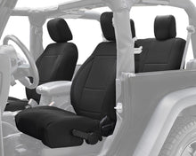Load image into Gallery viewer, King4WD Seat Cover Jeep JK Seat Covers 10 Piece Neoprene Seat Covers Black/Black For 13-18 Wrangler JK 2 Door King 4WD - 11010101