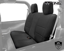 Load image into Gallery viewer, King4WD Seat Cover Jeep JK Seat Covers 10 Piece Neoprene Seat Covers Black/Black For 13-18 Wrangler JK 2 Door King 4WD - 11010101