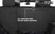 Load image into Gallery viewer, King4WD Seat Cover Jeep JK Seat Covers 12 Piece Neoprene Seat Covers Black/Black For 13-18 Wrangler JK 4 Door King 4WD - 11010201