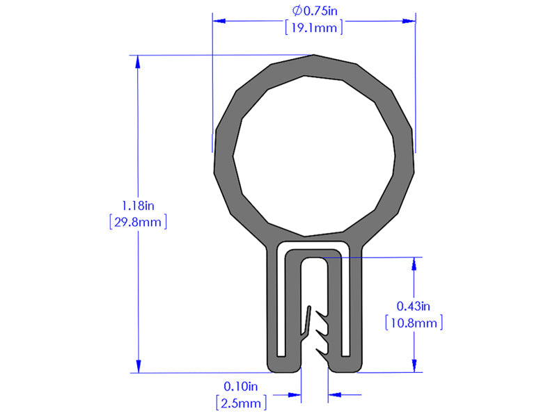 aFe Air Intake Components aFe MagnumFORCE Spare Parts Trim Seal Kit (1/16IN X 3/4IN) x 36IN L