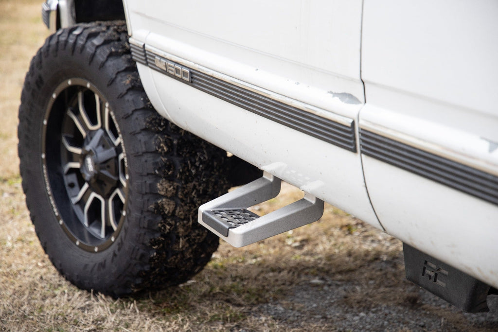 Rough Country Hood Single Hoop Step Universal Aluminum Pair Rough Country - 117510