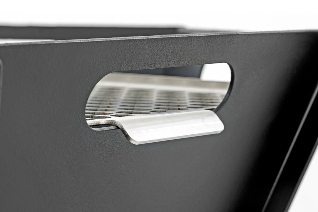 Rough Country Grilles Overland Collapsible Fire Pit Stainless Steel Grill Grate Rough Country - 117517