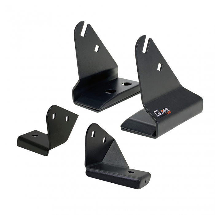 Quake LED Light Bar Mounting Kit 52 in Straight LED Light Bar Windshield Mount For 2021+ Ford Bronco Full Size - QBF1334