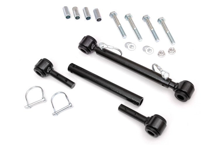 Rough Country Sway Bar Disconnect Jeep Rear Sway Bar Disconnects 4-6 Inch 97-06 4WD Wrangler TJ Rough Country - 1188