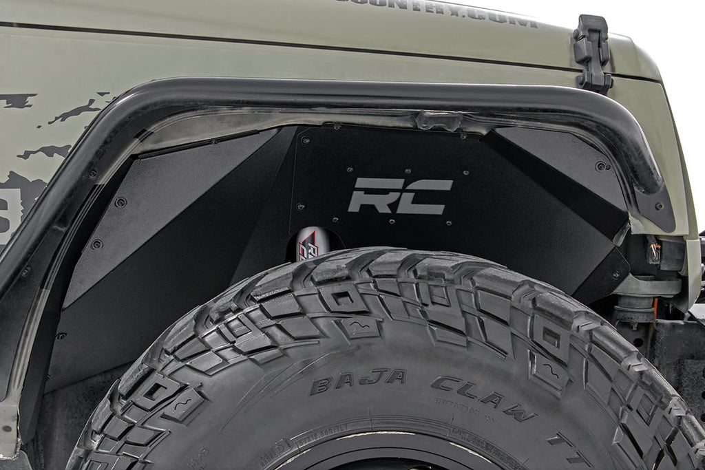Rough Country Inner Fender Kit Jeep Front Inner Fenders 07-18 Wrangler JK Rough Country - 1195