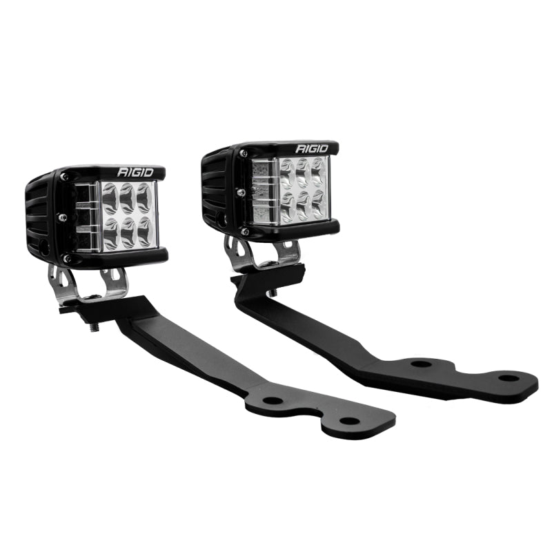 Rigid Industries Light Mounts Rigid Industries 2022+ Toyota Tundra A-Pillar Lighting Kit (Fits 360-Series, D-SS Series)