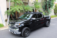 Load image into Gallery viewer, Go Rhino Roof Rack Go Rhino 19-23 Chevrolet/GMC Silverado/Sierra 1500 CC Ceros Low Profile Roof Rack - Tex. Blk