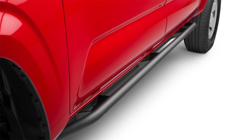 N-Fab Body Armor & Rock Rails N-Fab Trail Slider Steps 16-20 Toyota Tacoma Crew Cab All Beds - SRW - Textured Black