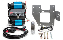 Load image into Gallery viewer, Up Down Air Air Compressor Bracket Jeep JK Air Compressor Bracket And Hardware For 07-18 Wrangler JK Engine Bracket for ARB Dual Air Air Compressor Silver UP Down Air - 122-7810