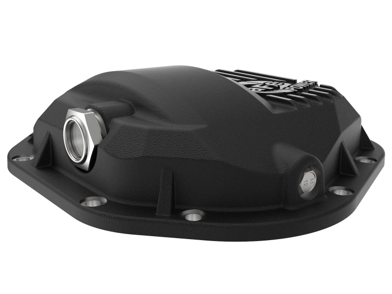 aFe Diff Covers aFe Pro Series Dana 60 Front Differential Cover Black w/ Machined Fins 17-20 Ford Trucks (Dana 60)