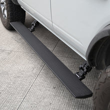 Load image into Gallery viewer, Go Rhino Running Boards Go Rhino 21-23 Ford Bronco 4dr E-BOARD E1 Electric Running Board Kit (No Drill) - Tex. Blk