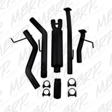 Load image into Gallery viewer, MBRP Catback MBRP 2009-2014 Toyota Tundra 5.7L EC-Std. &amp; SB/CC-SB 3in Cat-Back Single Side AL - Black