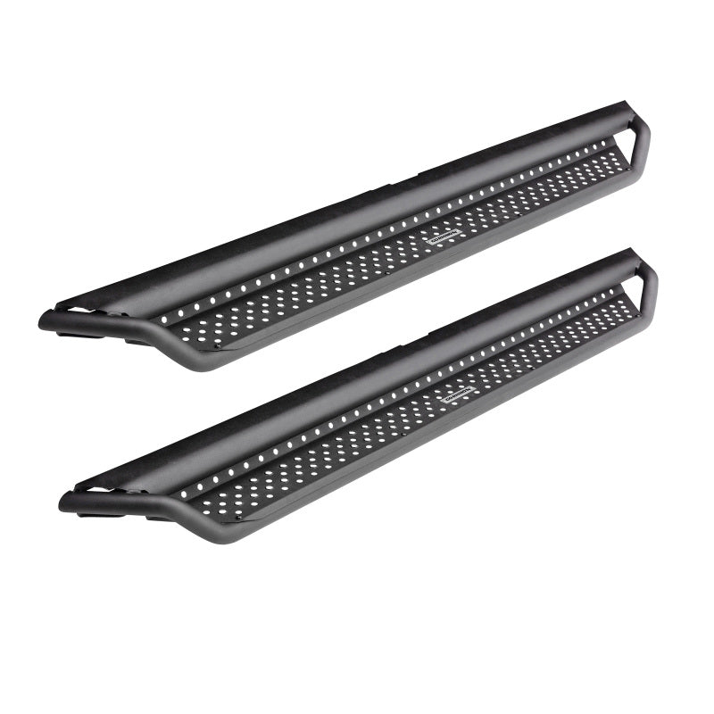 Go Rhino Side Steps Go Rhino Dominator Extreme D1 Side Steps - Tex Blk - 80in