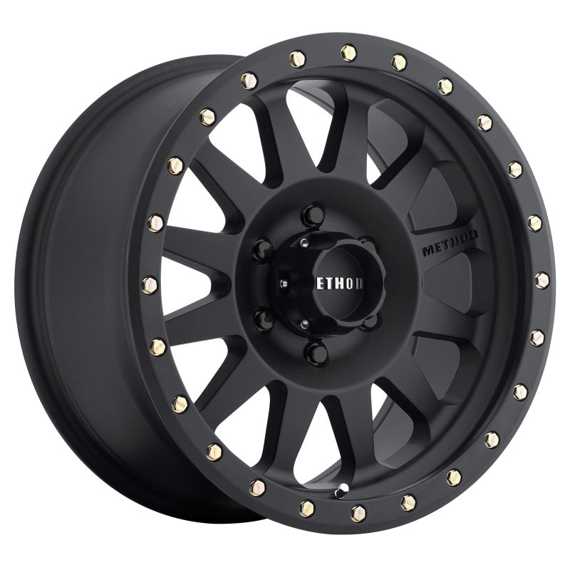 Method Wheels Wheels - Cast Method MR304 Double Standard 15x8 -24mm Offset 6x5.5 108mm CB Matte Black Wheel