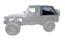 Load image into Gallery viewer, Rampage Soft Tops Rampage 2004-2006 Jeep Wrangler(TJ) LJ Unlimited Frameless Soft Top Kit - Black Diamond