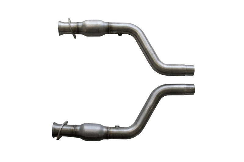 BBK X Pipes BBK 05-15 Dodge Challenger Charger Short Mid X Pipe w Catalytic Converters 2-3/4 For LT Headers