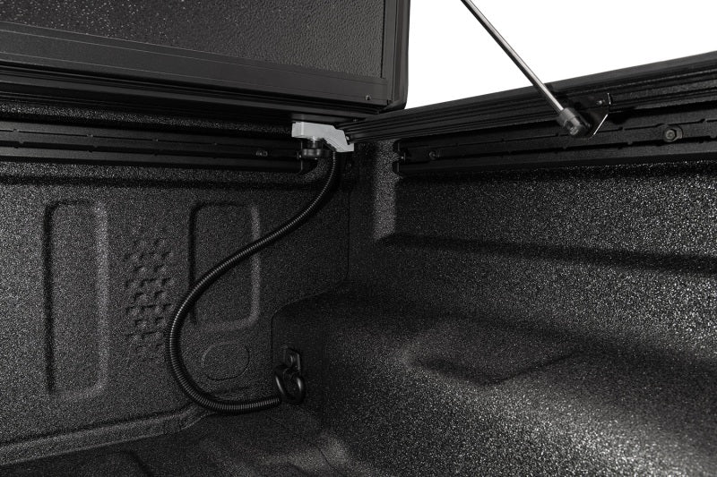 Rugged Ridge Tonneau Covers - Hard Fold Rugged Ridge Armis Hard Folding With LINE-X Bed Cover 2020 JT
