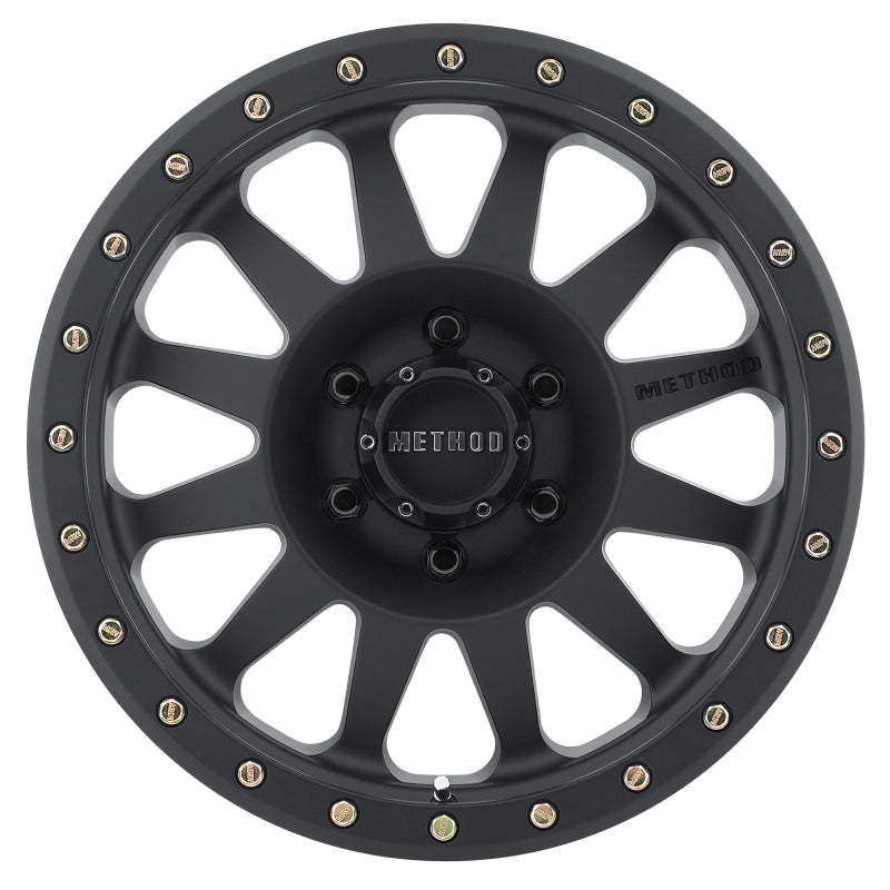 Method Wheels Wheels - Cast Method MR304 Double Standard 15x8 -24mm Offset 6x5.5 108mm CB Matte Black Wheel
