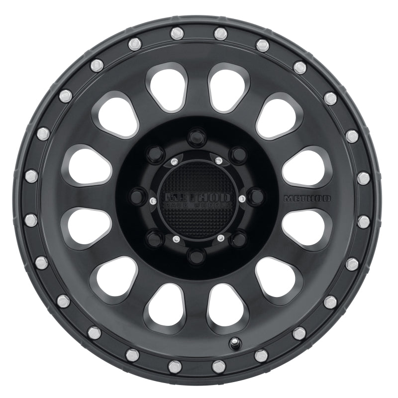 Method Wheels Wheels - Cast Method MR315 17x8.5 0mm Offset 8x6.5 130.81mm CB Matte Black Wheel