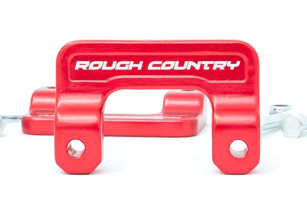 Rough Country Leveling Kit 2 Inch Leveling Lift Kit Red Billet Aluminum 07-20 Avalanche SUV/07-18 1500 Rough Country - 1313