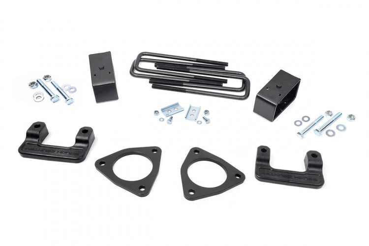 Rough Country Leveling Kit 2.5 Inch Leveling Lift Kit 14-18 1500 Sierra Denali w/MagneRide Cast Aluminum Rough Country - 1314