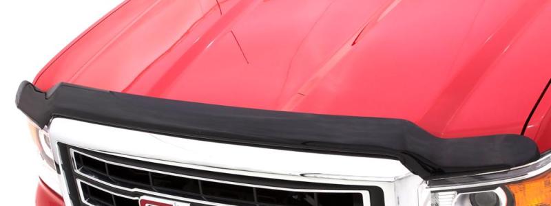 AVS Stone/Bug Deflectors AVS 81-87 Chevrolet CK High Profile Bugflector II Hood Shield - Smoke