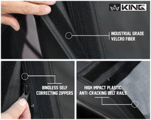 Load image into Gallery viewer, King4WD Soft Tops Jeep JK Replacement Soft Top Tinted Windows For 07-09 Wrangler JK 2 Door Black Diamond King 4WD - 14010335