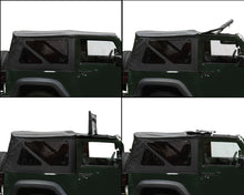 Load image into Gallery viewer, King4WD Soft Tops Jeep JK Replacement Soft Top Tinted Windows For 07-09 Wrangler JK 2 Door Black Diamond King 4WD - 14010335