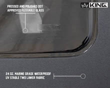 Load image into Gallery viewer, King4WD Soft Tops Samurai Replacement Soft Top Tinted Windows For 86-94 Suzuki Samurai Black Diamond King 4WD - 14011035