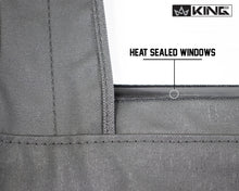 Load image into Gallery viewer, King4WD Half Doors Jeep TJ Half Door Uppers Replacement Soft Upper Doors For 97-06 Wrangler TJ Black Pair King 4WD - 14019935