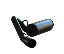 Load image into Gallery viewer, MBRP Catback MBRP 97-99 Jeep Wrangler (TJ) Inline-4 2.5L, Inline-6 4.0L 2 1/2in Cat Back Single Side Black Coated