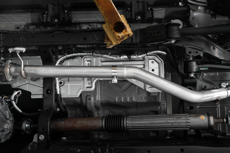 MBRP Catback MBRP 21-Up Ford Bronco 2.3L/2.7L EcoBoost 2/4DR Aluminized Steel High Clearance Cat-back Exhaust
